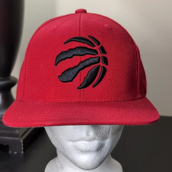 Mitchell & Ness Toronto Raptors Hat Wool Blend Snap Back Adjustable - Picture 1 of 10